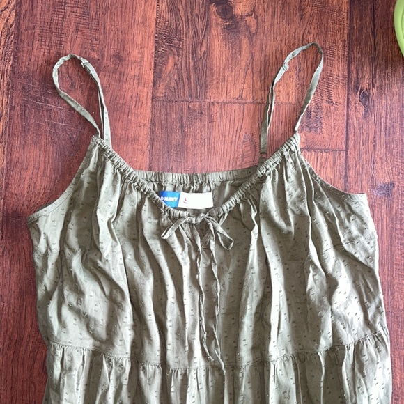 Green Cami Dress - Picture 2 of 3